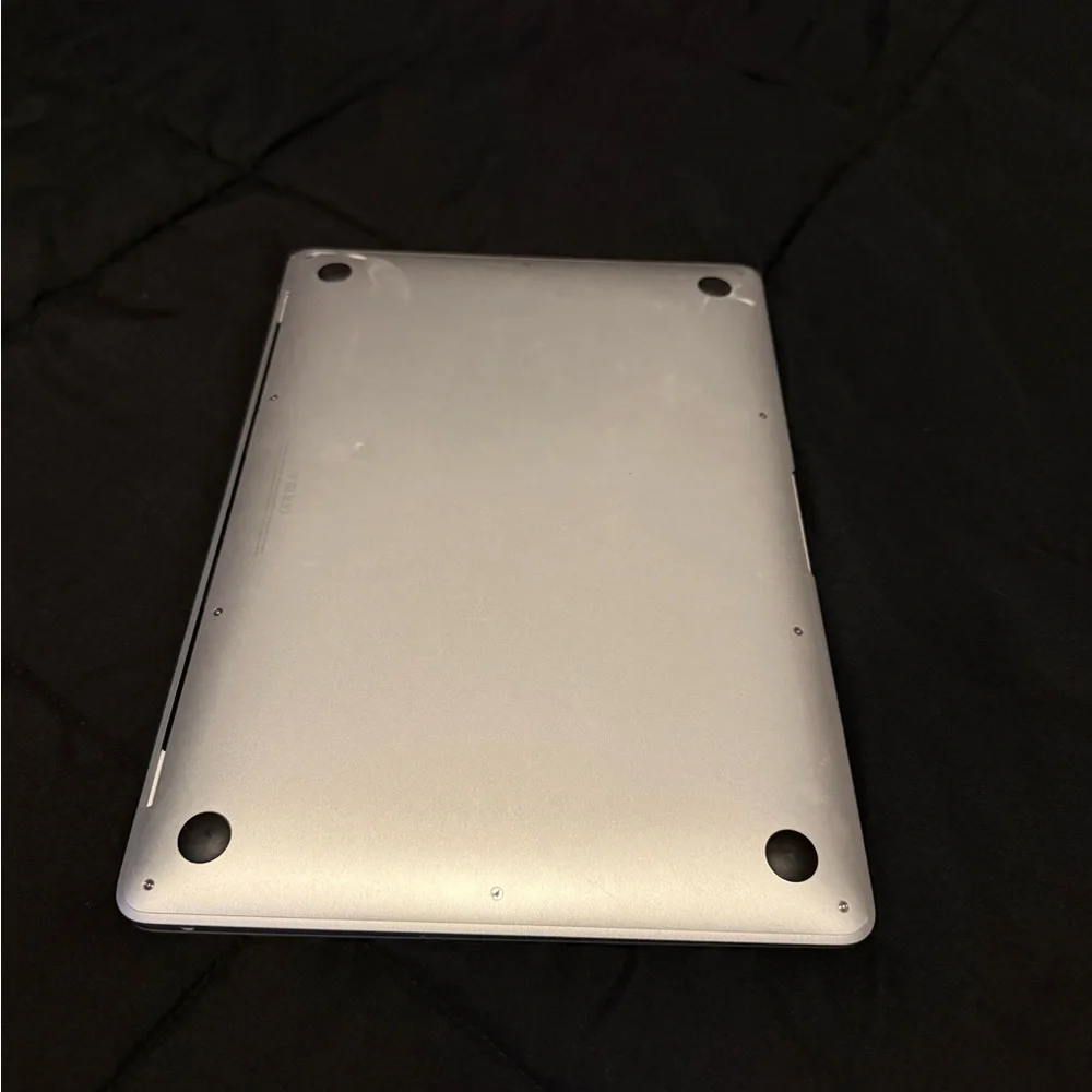 Silver Laptop with Black Keyboard